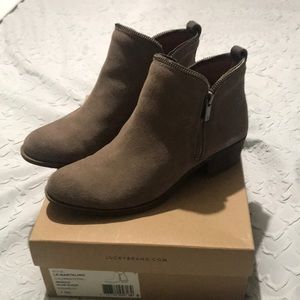 Lucky Brand - Suede Booties